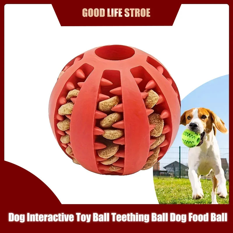 Interactive Dog Ball – Treat Dispenser Toy