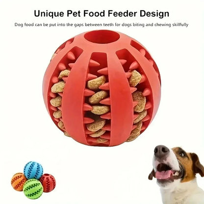 Interactive Dog Ball – Treat Dispenser Toy